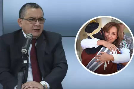 Juan Jos Santivez asegur que la gente apoya al gobierno de Boluarte.