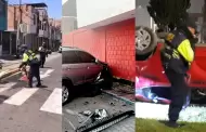 Tacna: Cuatro heridos, una moto incendiada y auto abandonado dejaron fin de semana