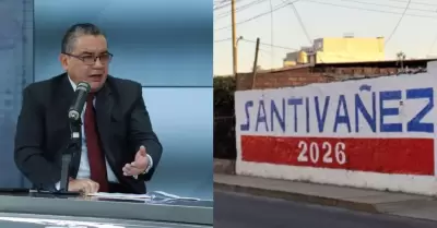 Santivez busc mostrarse como candidato en el Ministerio de Justicia, seala J