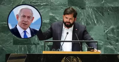 Boric en la ONU rechaza acciones militares de Netanyahu