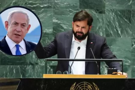 Boric en la ONU rechaza acciones militares de Netanyahu