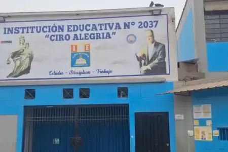 Minedu garantiza seguridad de colegio extorsionado en Carabayllo.