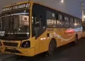 Terror en Villa El Salvador: Disparan contra buses de la Lnea 41 y dejan carta extorsiva