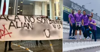 Hincha de Alianza Lima sufre agresin