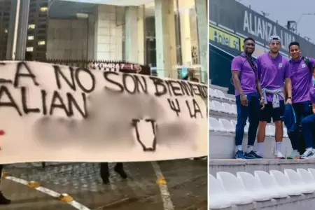 Hincha de Alianza Lima sufre agresin
