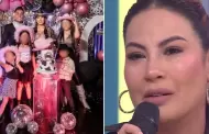 Pamela Lpez y las escalofriantes imgenes del accidente que vivi junto a los hijos que tiene con Christian Cueva