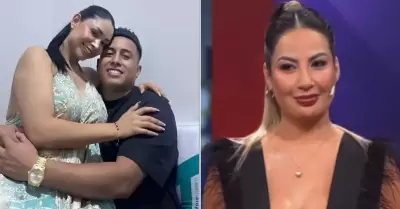 Pamela Lpez aprueba romance de Christian Cueva y Pamela Franco