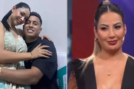Pamela Lpez aprueba romance de Christian Cueva y Pamela Franco