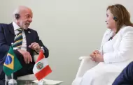 Dina Boluarte sostuvo reunin bilateral con Lula da Silva en el marco de la Asamblea General de la ONU