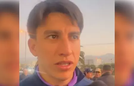 Fernando Gaibor fue insultado por un hincha de U. de Chile.