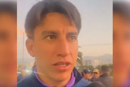 Fernando Gaibor fue insultado por un hincha de U. de Chile.