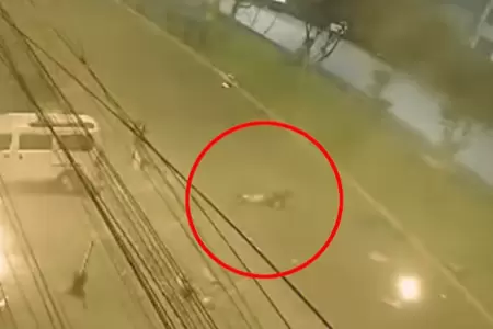 Hombre fue envuelto en llamas tras explosin de baln de gas en Ate
