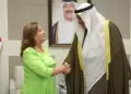 Dina Boluarte mantuvo reunin bilateral con el prncipe heredero de Kuwait en tercer da de la Asamblea General