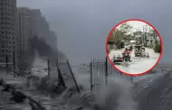 Tifn Ragasa provoca la muerte de al menos 17 personas y toca tierra en China como huracn