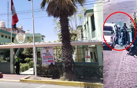 Denunciante detenido.