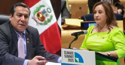 Gustavo Adrianzn / Dina Boluarte