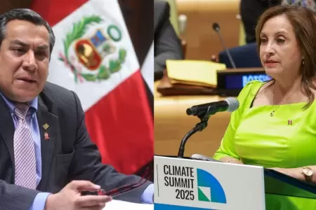 Gustavo Adrianzn / Dina Boluarte