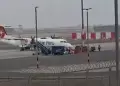 Aeropuerto Jorge Chvez: Avin de pasajeros casi colisiona con vehculo no autorizado