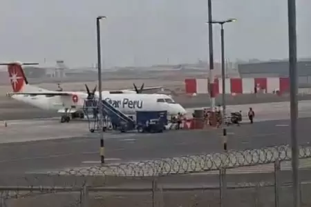Nueva tragedia pudo ocurrir en el Aeropuerto Internacional Jorge Chvez.