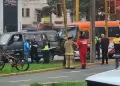 Triple choque en Jess Mara deja 5 heridos en la avenida Salaverry: Coaster del Anconero protagoniz incidente