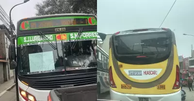 Transportistas protestan