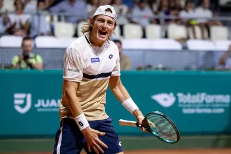 Ignacio Buse a cuartos de final en Lisboa.