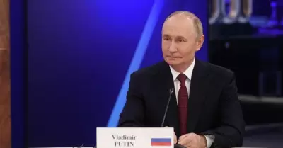Putin en el foro de la Semana Atmica en Mosc.