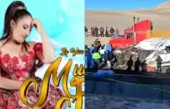 Muere cantante 'Flor's de Bolivia' en accidente de trnsito en Puno: "Lo nico que pido es que la traigan aqu"