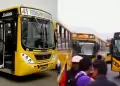 Transportistas de la lnea 41 bloquean la Panamericana Norte y exigen soluciones frente a la extorsin