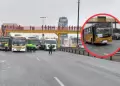Transportistas de las Lnea 41 se movilizan hacia el Congreso: Se manifiestan contra los ataques extorsivos
