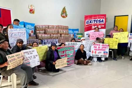 'Salva una olla' de Exitosa lleg a olla comn de SJL.