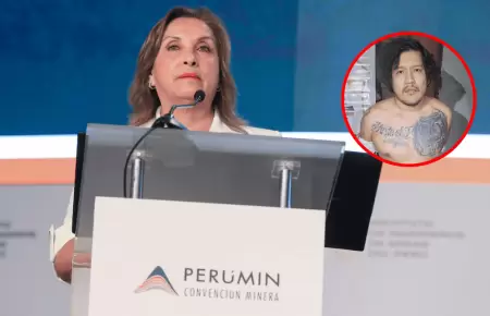 Dina Boluarte felicita a la PNP por captura de 'El Monstruo'
