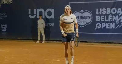 Ignacio Buse a semis en Lisboa.