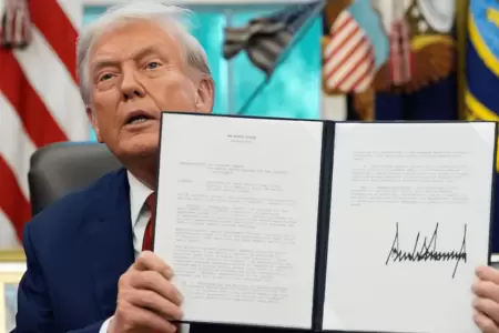 Donald Trump firma decreto para declarar condena de muerte en Washington