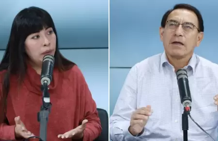 Martn Vizcarra y Betssy Chvez
