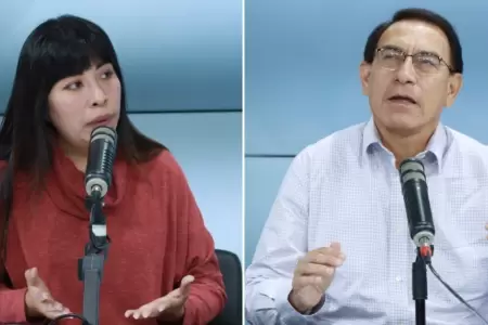 Martn Vizcarra y Betssy Chvez
