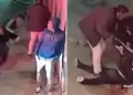 La Libertad: Hombre termina noqueado tras recibir golpe de un polica durante intervencin