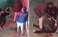 La Libertad: Hombre termina noqueado tras recibir golpe de un polica durante intervencin