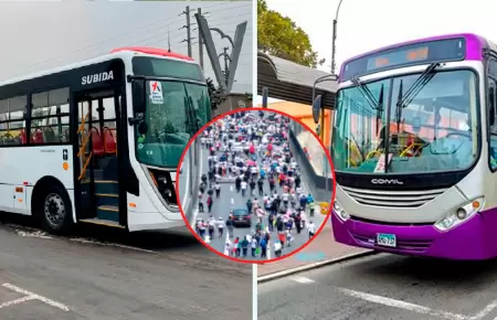 ATU anuncia desvos del corredor Morado y AeroDirecto Ventanilla.