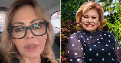 Gisela Valcrcel se despide de Camucha Negrete