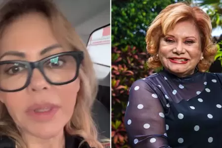 Gisela Valcrcel se despide de Camucha Negrete