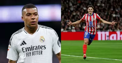 Atltico de Madrid venci al Real Madrid 5 - 2
