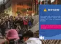 Marcha de transportistas y 'Generacin Z': Protestas dejan al menos 18 heridos, segn CNDDHH