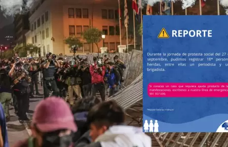 Reporte del CNDDHH ante primer da de protestas