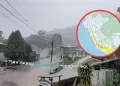 Alerta de Senamhi: 95 provincias se encuentran en riesgo ante fuertes precipitaciones