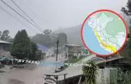 Alerta de Senamhi: 95 provincias se encuentran en riesgo ante fuertes precipitaciones