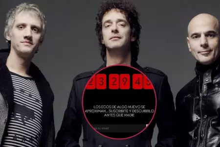 Soda Stereo alista inminente anuncio para este lunes 29 de septiembre.