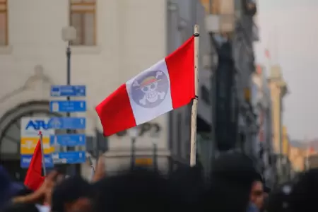 Marcha de este domingo con menor concurrencia.