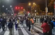 'Generacin Z': Manifestantes llegan a los exteriores del Congreso en el cuarto da de protestas
