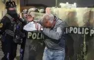 Marcha de la 'Generacin Z': MIMP brinda atencin a adulto mayor agredido por efectivo policial